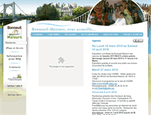 Tablet Screenshot of bonneuil-matours.fr
